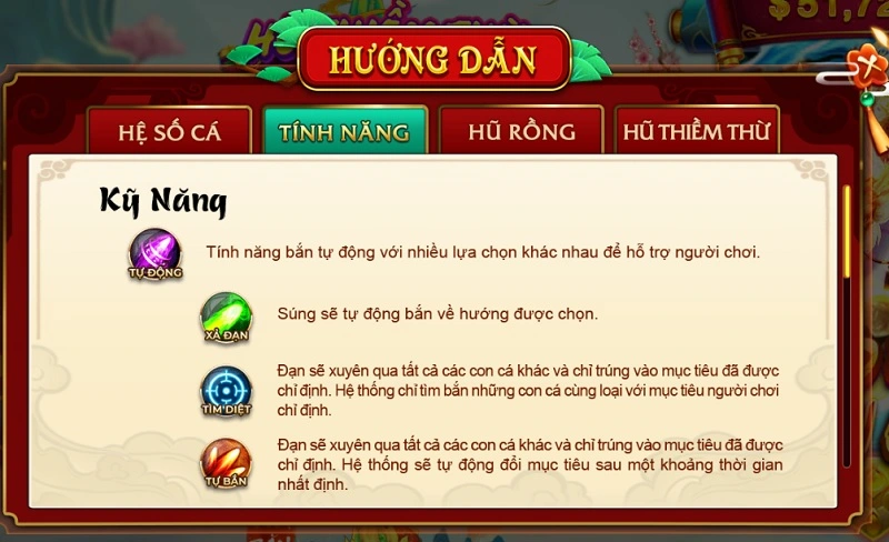 Người chơi cần nắm rõ các kỹ năng khi chơi bắn cá Sunwin